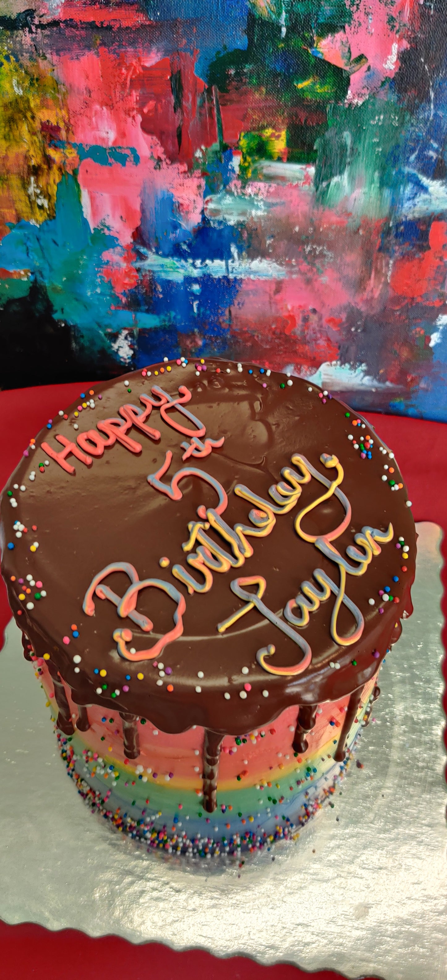 Rainbow cake