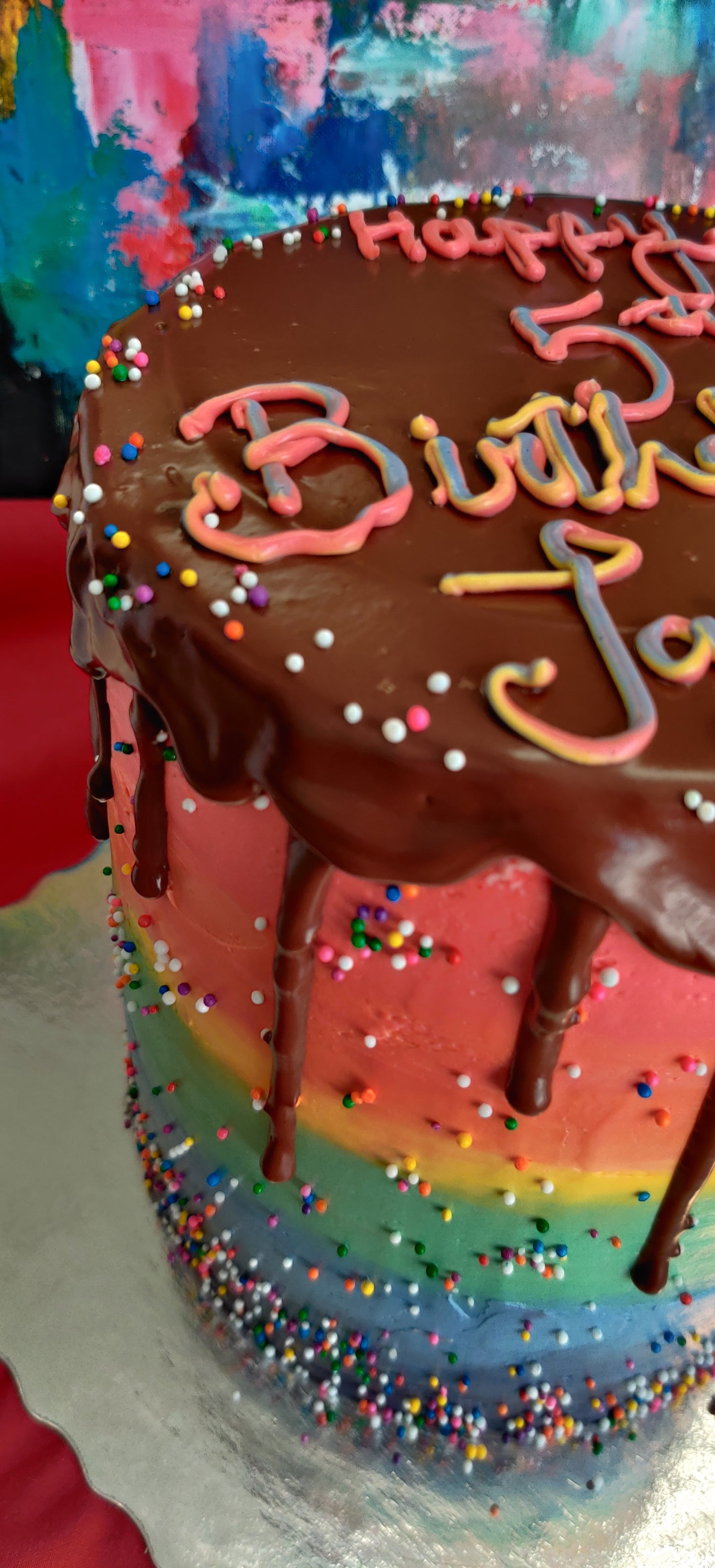 Rainbow cake