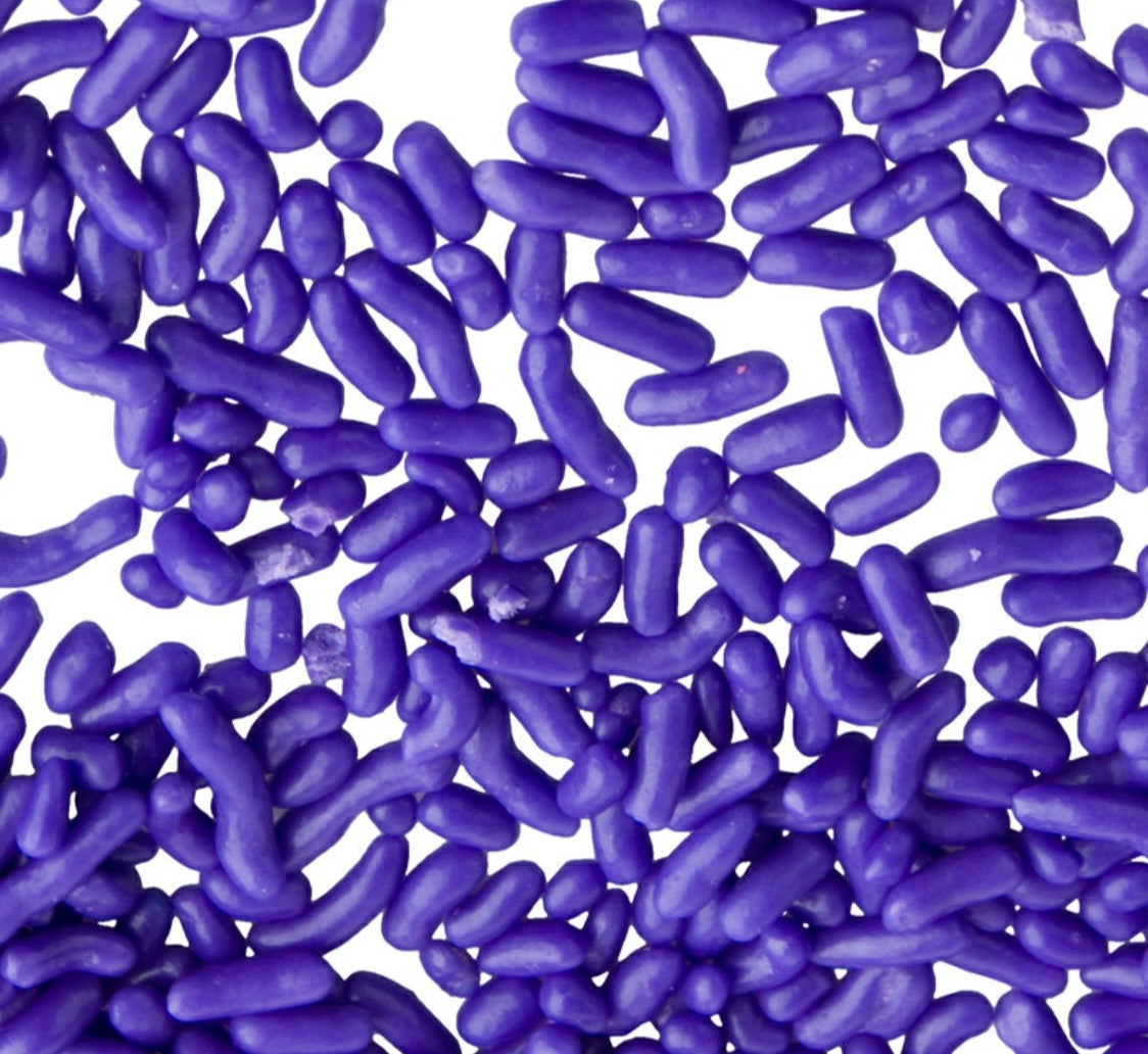 Purple Crunchy Jimmies Sprinkles