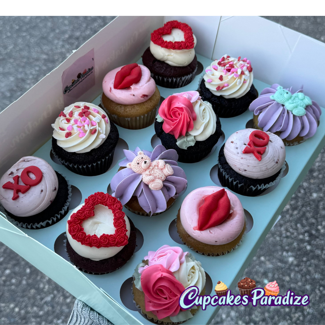 6 Pack Vegan Cupcakes