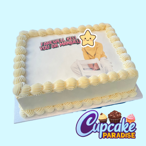 Rectangle Logo/ Photo/ Slab Cake