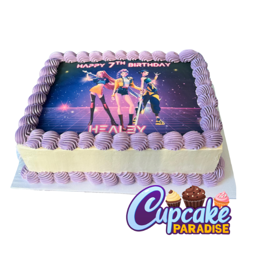 Rectangle Logo/Photo/ Slab Cake