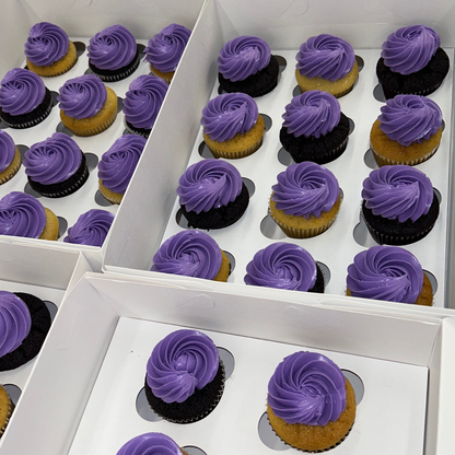 12 pack Custom Color Cupcakes