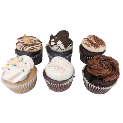 6 Pack Gluten-free Vegan Cupcakes