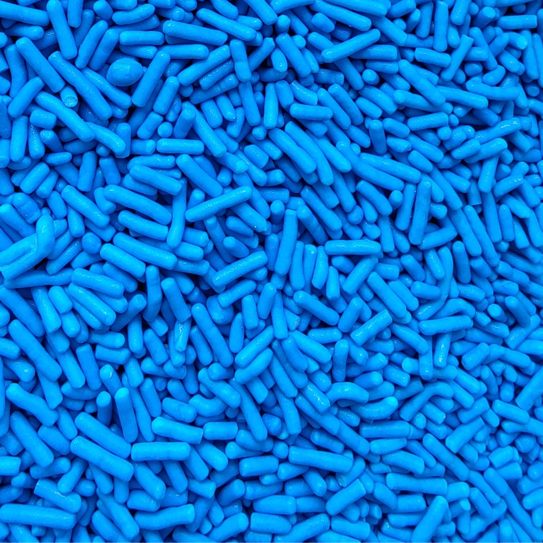 Blue Crunchy Jimmies Sprinkles